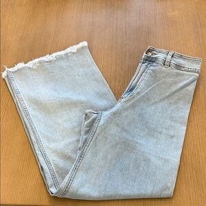 Billabong Free Fall Wide Leg Blue Denim Size 25